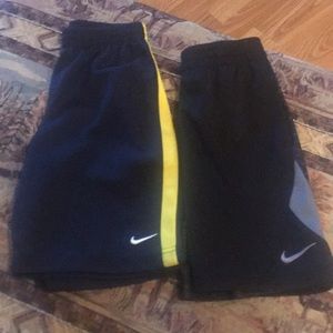 Boy size 7 Nike shorts.